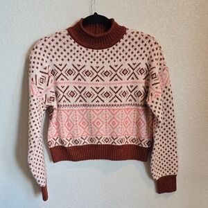 American Eagle Green Tag Brand Label Sweater